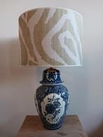 Handgemaakte lampenkap zebrastreep 35 cm, Ophalen of Verzenden