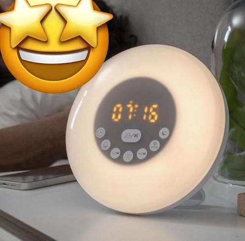 Wake up light (2x), Witgoed en Apparatuur, Wekkers, Zo goed als nieuw, Ophalen of Verzenden