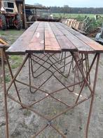 6 Schragen 140cm h en 12 planken 390 cm lang 15 cm br 3 cm d, Doe-het-zelf en Verbouw, Steigers, Ophalen, Gebruikt, Gevelsteiger