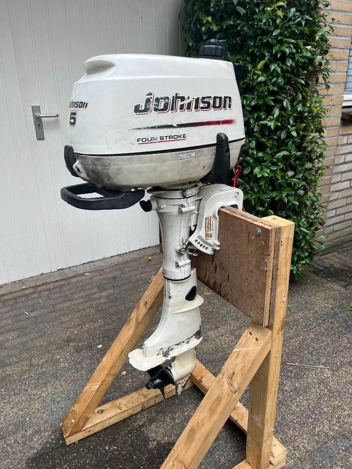 Johnson 5pk 4-takt 2003 J5R4ST kortstaart, Watersport en Boten, Snorkelen, Gebruikt, Snorkelmasker, Ophalen