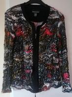 Frank Lyman mooi vest met glitter pailletten / maat 46, Verzenden, Zwart, Maat 46/48 (XL) of groter, Zo goed als nieuw