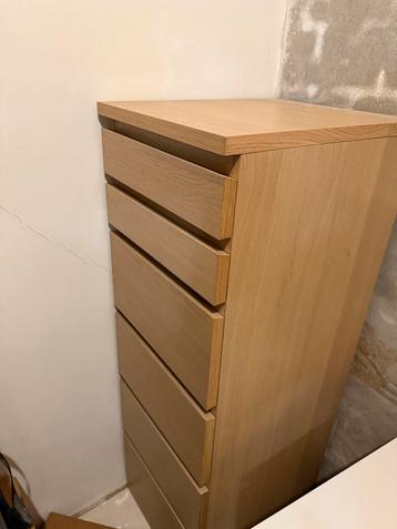 Malm ladekast 6 lades