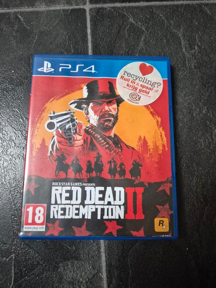 PS4 spel red dead redemption II playstation 4, Spelcomputers en Games, Games | Sony PlayStation 4, Avontuur en Actie, 1 speler