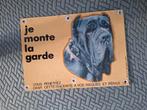 Grappig Frans bordje van grote hond die de wacht houdt, Dieren en Toebehoren, Ophalen