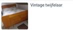 Vintage bed. 120 bij 190., Huis en Inrichting, Slaapkamer | Slaapbanken, 190 cm of minder, 120 cm, Gebruikt, Ophalen of Verzenden