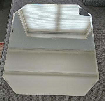 Facetgeslepen spiegel - 60x70cm beschikbaar voor biedingen