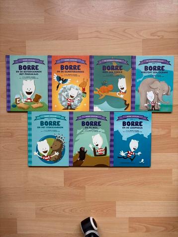 7 BORRE boekjes nieuwstaat! beschikbaar voor biedingen