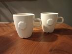 douwe Egberts mokken kopjes senseo wit 2 stuks, Gebruikt, Ophalen of Verzenden, Overige stijlen, Kop(pen) en/of Schotel(s)