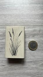 Stempel op hout, Mariette Verhees, riet, Hobby en Vrije tijd, Stempelen, Ophalen of Verzenden, Nieuw