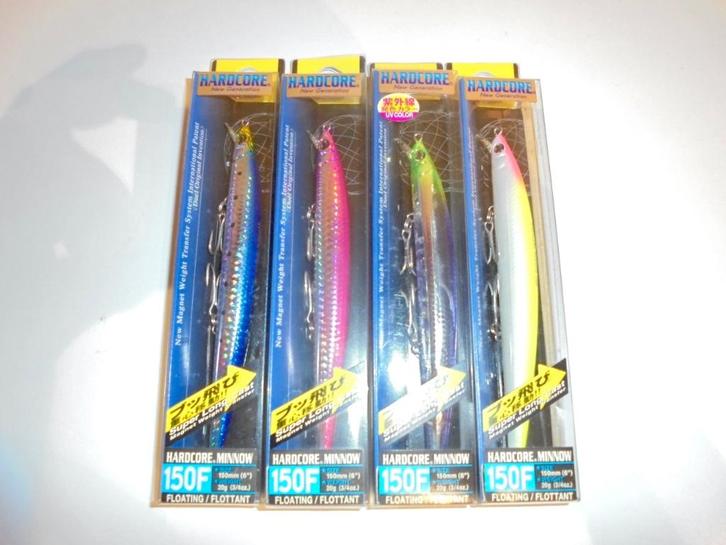 Duel Yo-Zuri Hardcore Minnow 15cm 20g Floating Japan Rapala, Watersport en Boten, Hengelsport | Roofvissen, Nieuw, Overige typen