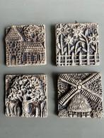 Antieke reliëf tegels, Antiek en Kunst, Ophalen of Verzenden