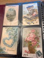 Antieke kerstkaarten kaarten fantasie kerst nieuwjaar 1890, Verzamelen, Ansichtkaarten | Themakaarten, Ophalen of Verzenden, Voor 1920