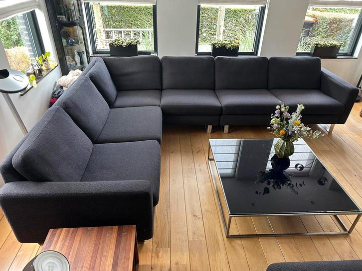 Mooi hoekbankstel COR met stoel en salontafel compleet teab, Huis en Inrichting, Banken | Complete zithoeken, Zo goed als nieuw