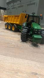Bruder johndere met joskin trailer, Ophalen of Verzenden, Zo goed als nieuw, Tractor of Landbouw, Overige merken