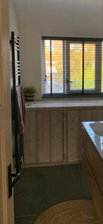 Designradiator 160x60 mat zwart + NIEUWE middenaansluitset, Huis en Inrichting, Badkamer | Badkamermeubels, Ophalen, Overige typen