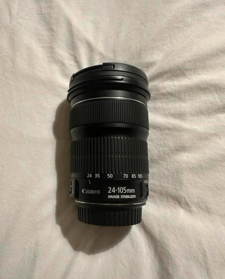Canon EF 24-105mm f/3.5-5.6 IS STM Lens, Audio, Tv en Foto, Fotografie | Lenzen en Objectieven, Gebruikt, Standaardlens, Zoom