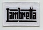 LAMBRETTA logo patch voor Li 125 150 200 350, Verzenden, Nieuw