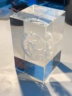 Ajax logo in kristal/ glas, Verzamelen, Ophalen of Verzenden, Zo goed als nieuw, Ajax, Overige typen