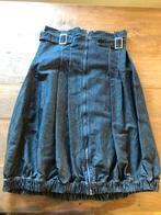 Sarah Pacine  blauwe rok en jasje m 2, Kleding | Dames, Ophalen of Verzenden, Zo goed als nieuw, Maat 38/40 (M), Blauw