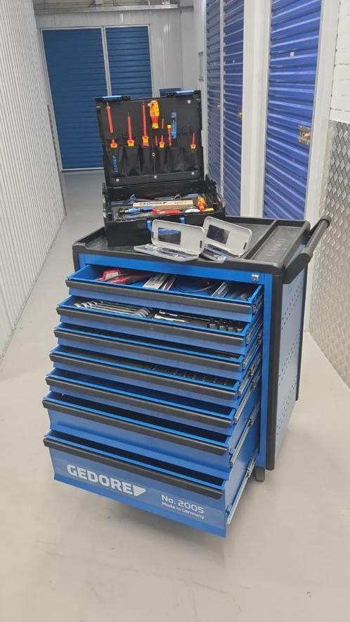 Gedore Gereedschap trolly, Doe-het-zelf en Verbouw, Gereedschapskisten, Nieuw, Gevuld, Ophalen of Verzenden