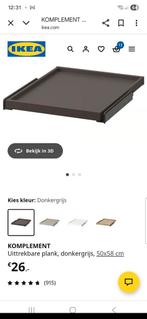 IKEA Komplement Uitschuifbare Plank - Nieuw in Doos, Ophalen of Verzenden, Nieuw