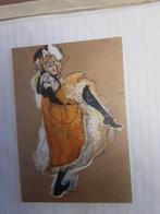 TOULOUSE-LAUTREC  /  JANE AVRIL  DANCING, Ophalen of Verzenden