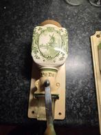 Vintage PeDe koffiemolen met Delfts blauw motief, Huis en Inrichting, Ophalen, Gebruikt