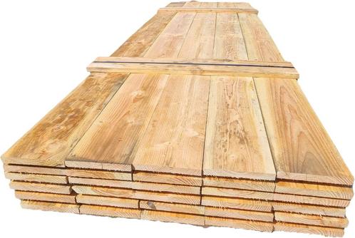 114 meter Douglas planken 2.2x20.0 cm - nr: TP678, Tuin en Terras, Palen, Balken en Planken, Nieuw, Planken, 250 cm of meer, Ophalen