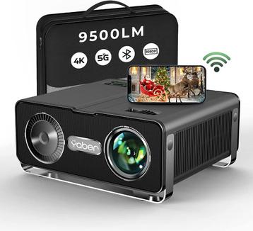Beamer 2 ,YABER 9500 Lumen WiFi Bluetooth te huur €50 beschikbaar voor biedingen