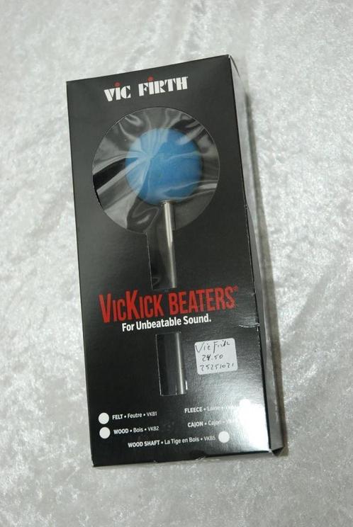 NIEUW!  Vic Firth VKB4 Foam rubber bass beater  <25251021>, Muziek en Instrumenten, Instrumenten | Onderdelen, Nieuw, Drums of Percussie