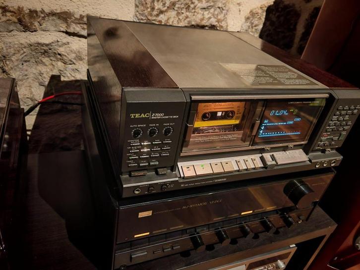 Teac A 7000 - Master Reference Cassette Deck, Audio, Tv en Foto, Cassettedecks, Enkel, Overige merken, Tape counter, Ophalen of Verzenden