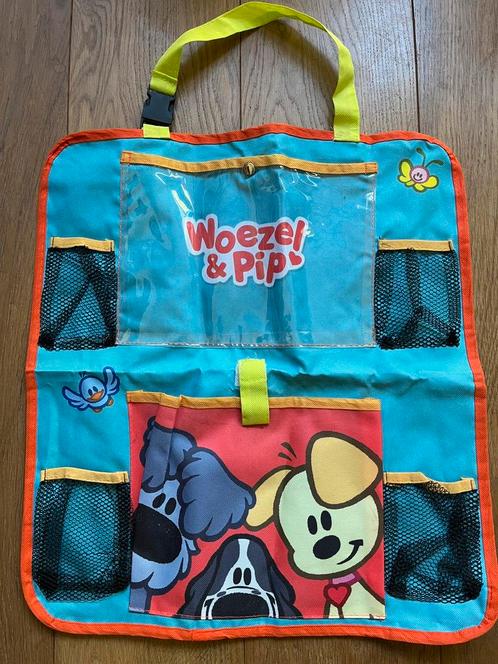 Woezel & Pip speelgoed opbergzak autostoel - Auto organizer, Kinderen en Baby's, Kinderspulletjes, Nieuw, Ophalen of Verzenden