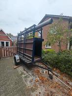 glasresteel aanhanger, Ophalen, Gebruikt