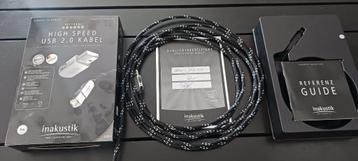 Inakustik Referenz USB-A <> USB-B High End kabel 5 meter  beschikbaar voor biedingen