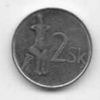 Slowakije 2 koruny 2002 KM# 13, Verzenden, Overige landen, Losse munt