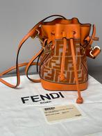Fendi Bucket tas /Mini Mon Tresor, Sieraden, Tassen en Uiterlijk, Tassen | Reistassen en Weekendtassen, Oranje, Ophalen of Verzenden