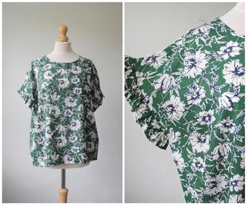 Masai - prachtige top / groen wit / maat M beschikbaar voor biedingen