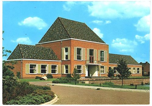 963851	Wierden	Ov Gemeentehuis	Mooie Oude kaart onbeschreven, Verzamelen, Ansichtkaarten | Nederland, Ongelopen, Overijssel, Ophalen of Verzenden