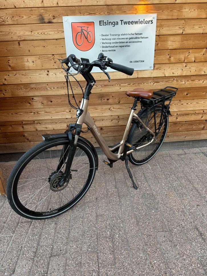 stella livorno frame maat 47 cm!, Fietsen en Brommers, Elektrische fietsen, Zo goed als nieuw, Overige merken, 47 tot 51 cm, 50 km per accu of meer