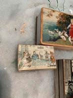 Oude juweliers doosjes, Antiek en Kunst, Curiosa en Brocante, Ophalen of Verzenden