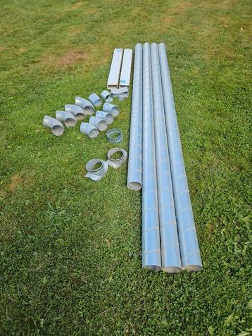 Ventilatiebuizen en Bochten - Complete Set beschikbaar voor biedingen