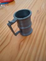 bekertje tin 6 cm hoog, Antiek en Kunst, Antiek | Tin, Ophalen of Verzenden