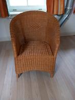 Gratis stoel zonder gebreken., Huis en Inrichting, Stoelen, Ophalen, Gebruikt, Bruin, Riet of Rotan