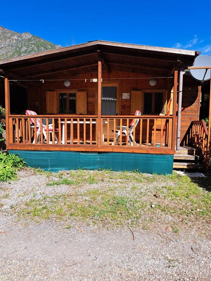 5 Persoons chalet met AIRCO en NL televisie, Vakantie, Vakantiehuizen | Italië, Lombardije en Merengebied, Chalet, Bungalow of Caravan