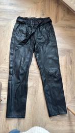Fake leather broek van knitted, zwart maat M, Kleding | Dames, Maat 38/40 (M), Zwart, Ophalen of Verzenden, Zo goed als nieuw