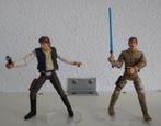 Luke Skywalker + Han Solo Aktiefiguren, Actiefiguurtje, Ophalen of Verzenden, Zo goed als nieuw