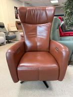 Direct leverbaar Prominent luxe sta op relax stoel, Verzenden, Zo goed als nieuw, Leer