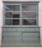 Prachtige teakhouten buffetkast / servieskast., Ophalen, Met deur(en), 200 cm of meer, 150 tot 200 cm