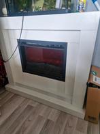 Elektrische Openhaard met Verlichting & Verwarming, Huis en Inrichting, Haarden, Ophalen, Gebruikt, Vrijstaande haard, Elektrische haard
