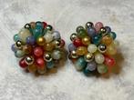 Vintage oorbellen, kunststof., Sieraden, Tassen en Uiterlijk, Antieke sieraden, Ophalen, Overige materialen, Oorbellen